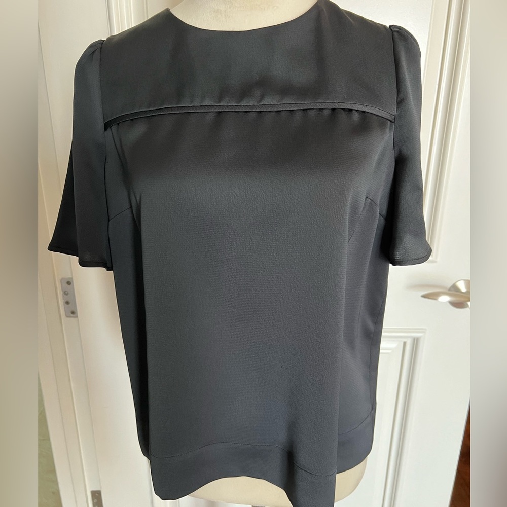 J. Crew Black Blouse Size 4